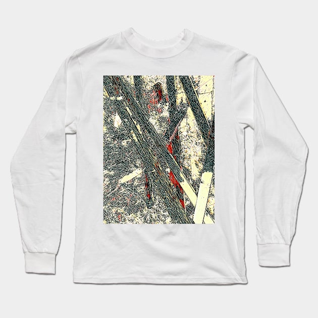 Battle Poles Long Sleeve T-Shirt by Tovers